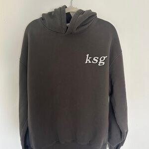 Men's Dark Grey Hoodie